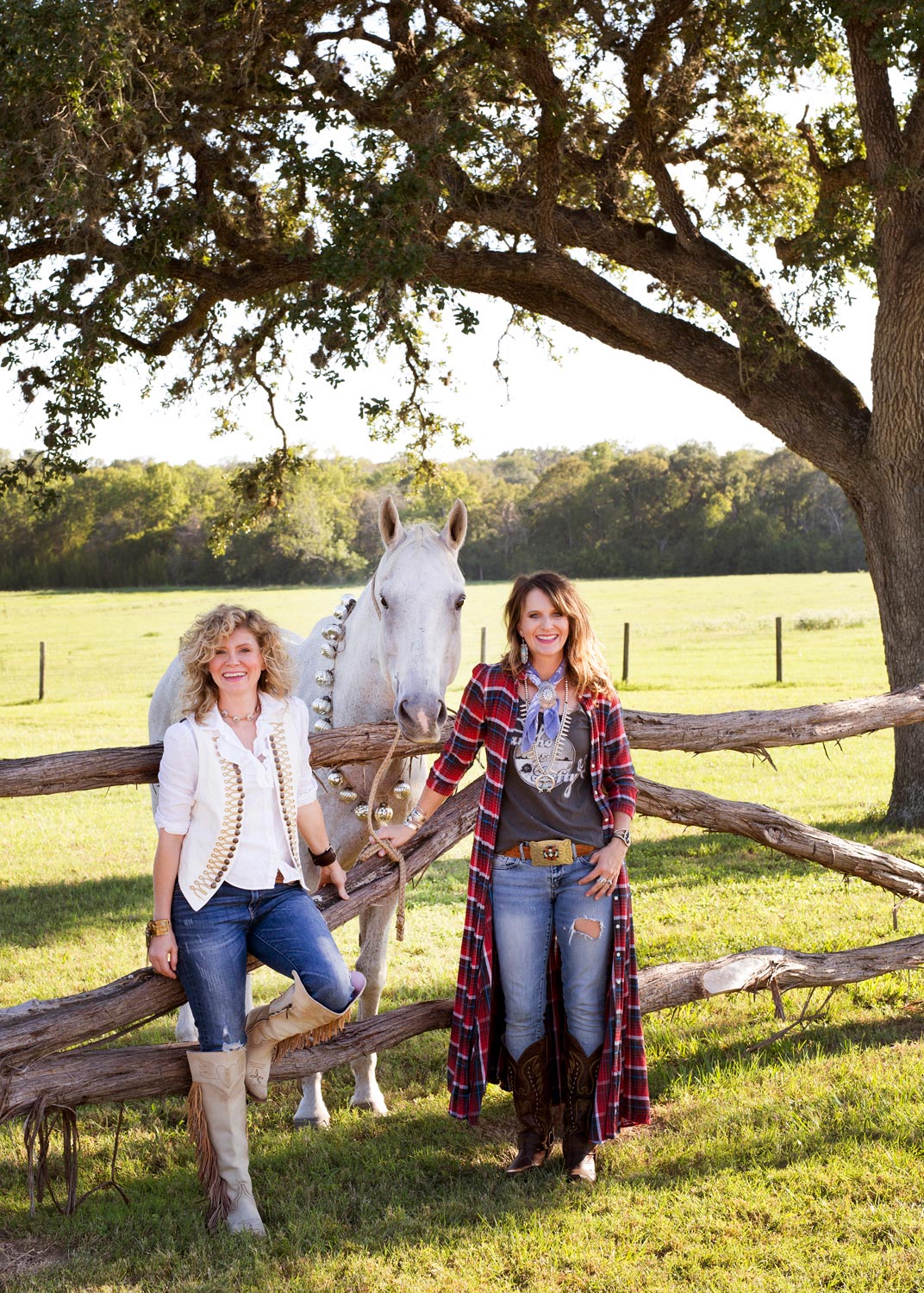 Junk Gypsy sisters for Country Living by Austin based lifestyle photographer Buff Strickland