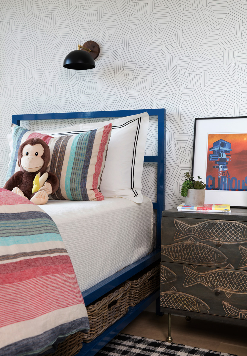 Colorful kids room by interior photographer Buff Strickland
